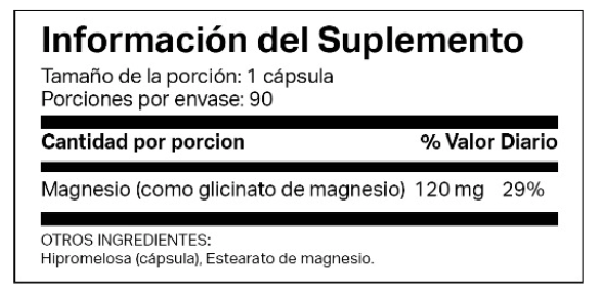 Glicinato de Magnesio · Z-MAG